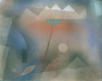 Bird Wandering Off Paul Klee